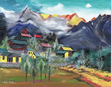 Original Fine Art Nature Paintings by Anil Nene