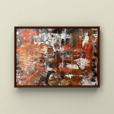 Original Abstract Expressionism Abstract Paintings by Nadia Thompson