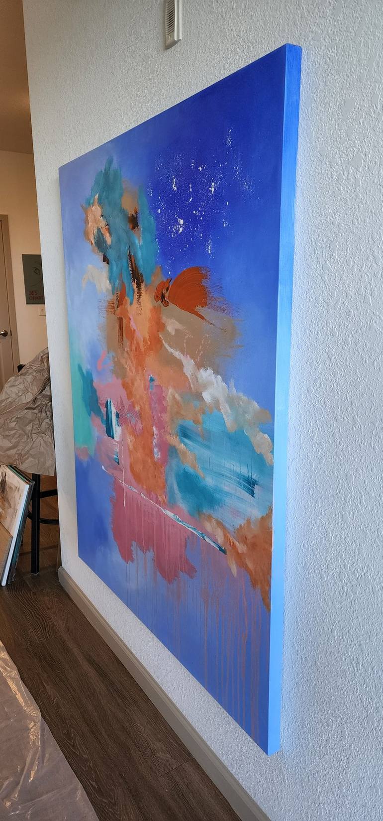 Original Abstract Painting by Bella Fraederich