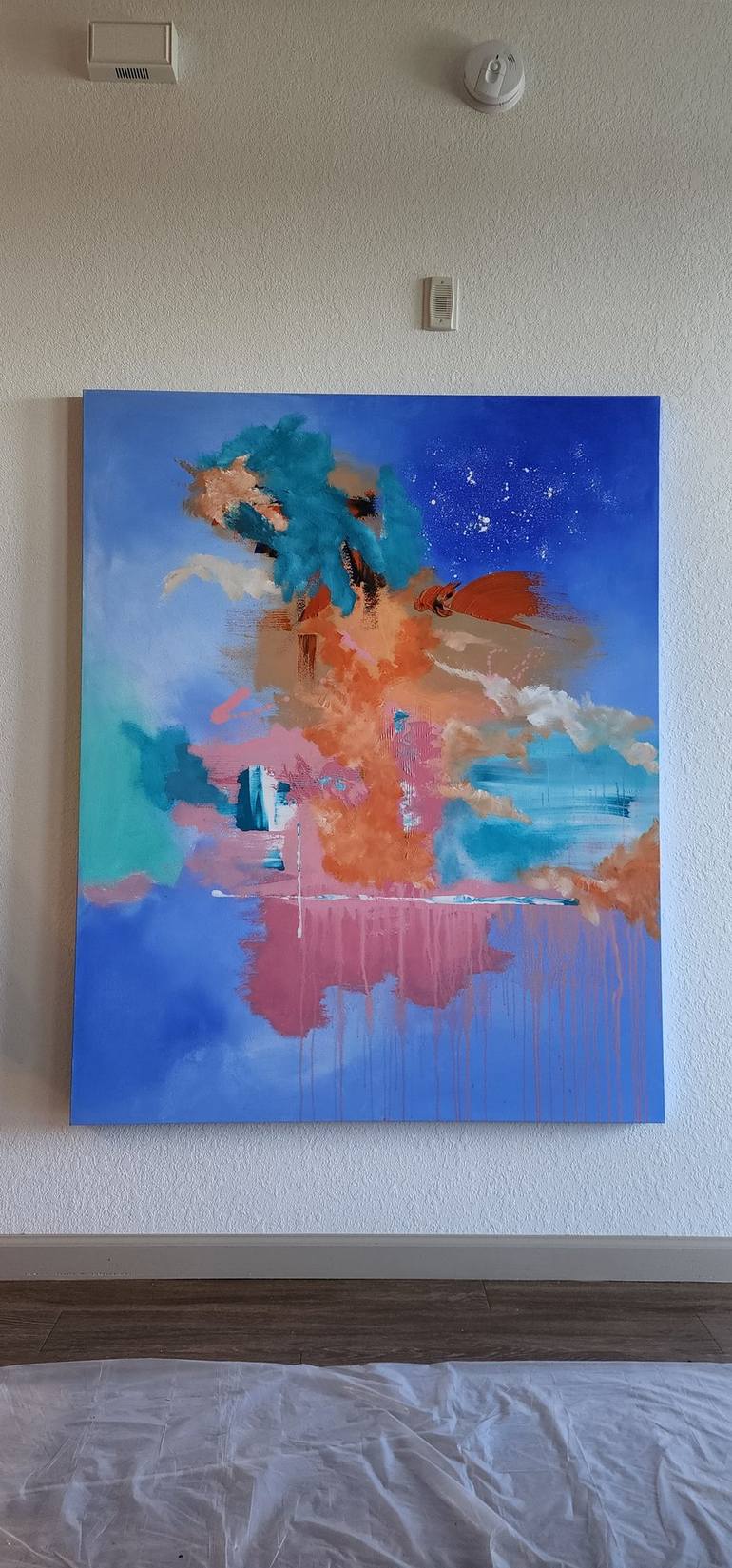 Original Abstract Painting by Bella Fraederich