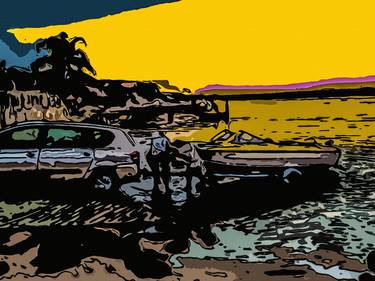 Original Abstract Expressionism World Culture Digital by Doh Lyle South Korea Doodle Bebe