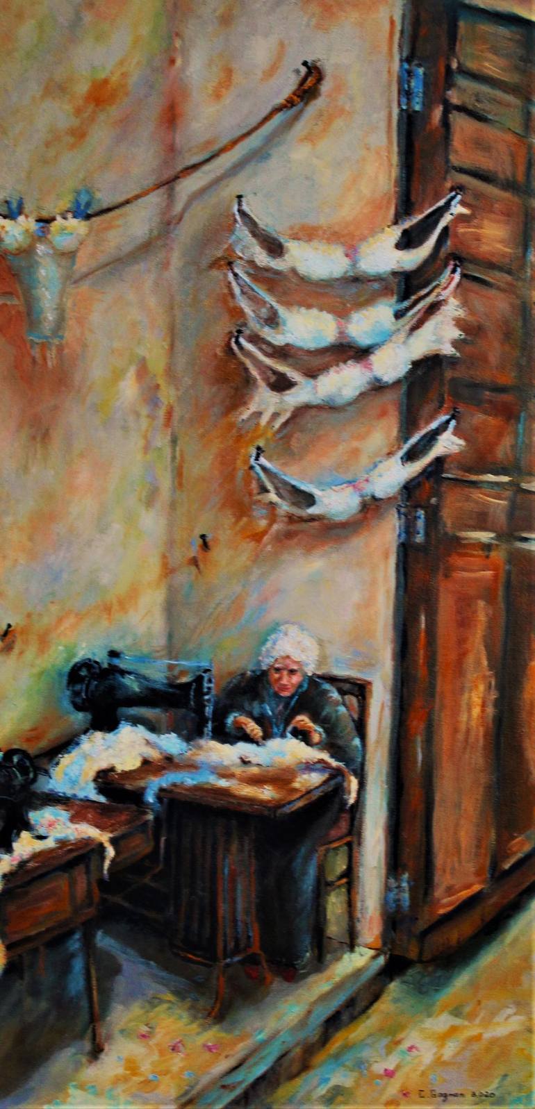 Original Impressionism People Paintings by Christine Gagnon