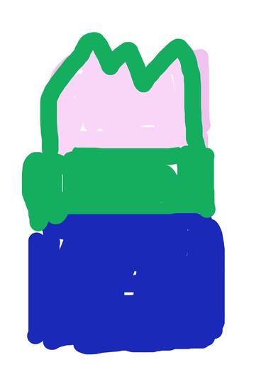 Untitled (Pink,green and blue) thumb