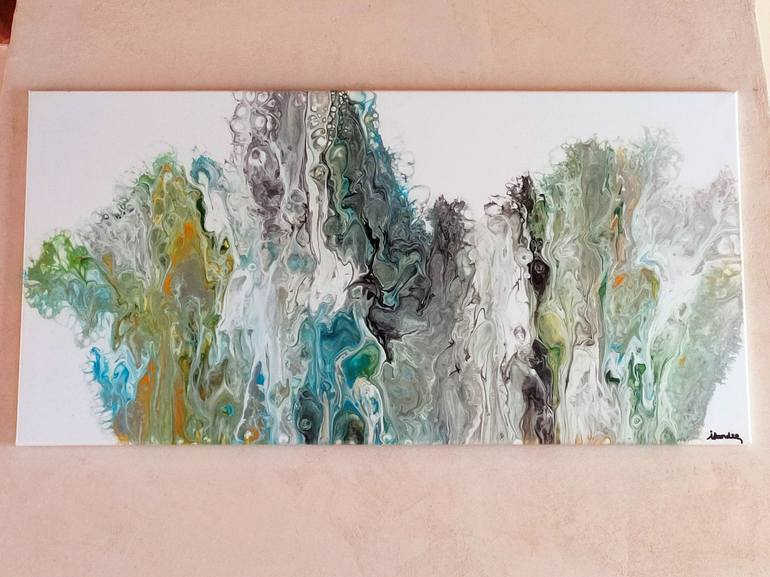 Original Abstract Painting by Isabelle  Rozotte 