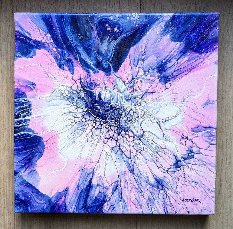 Original Abstract Expressionism Abstract Painting by Isabelle  Rozotte 