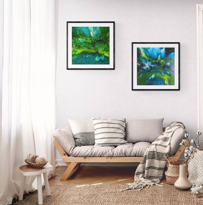 Original Contemporary Abstract Painting by Isabelle  Rozotte 