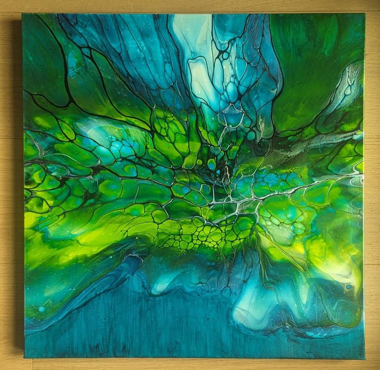Original Contemporary Abstract Painting by Isabelle  Rozotte 