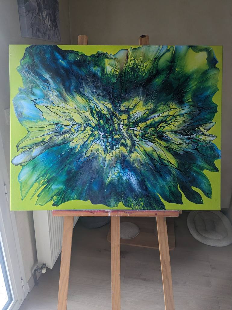 Original Contemporary Abstract Painting by Isabelle  Rozotte 