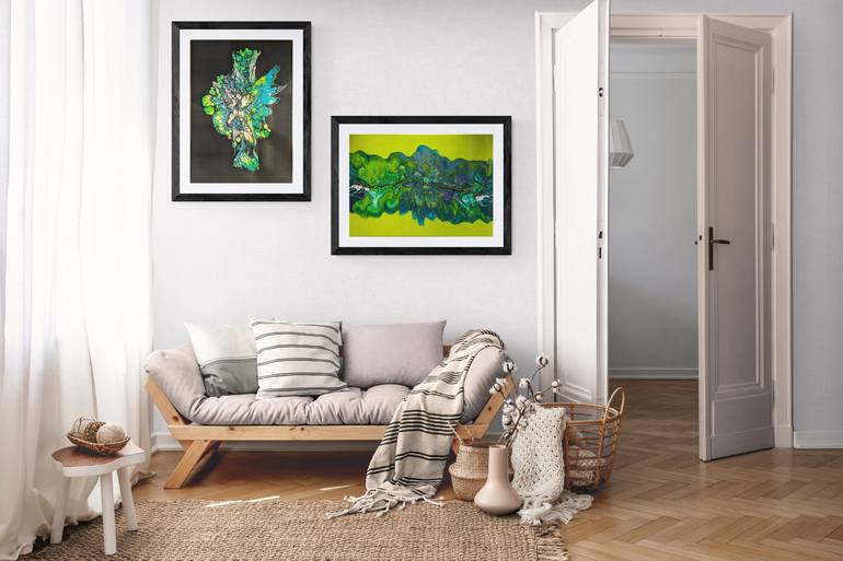 Original Contemporary Abstract Painting by Isabelle  Rozotte 