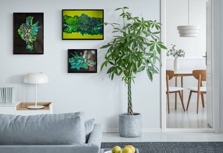 Original Contemporary Abstract Painting by Isabelle  Rozotte 