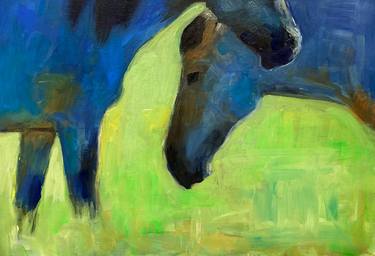 Original Horse Paintings by DIANA HAND