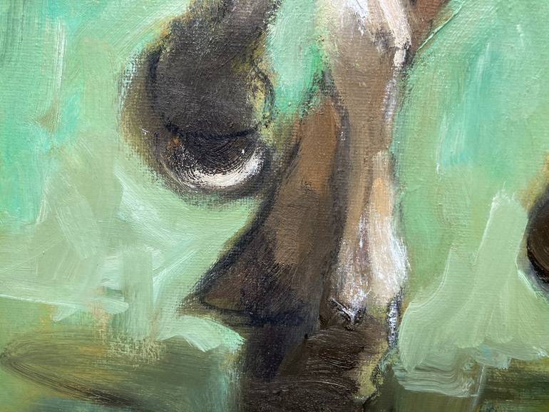 Original Horse Painting by DIANA HAND