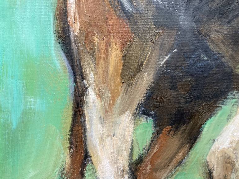 Original Horse Painting by DIANA HAND