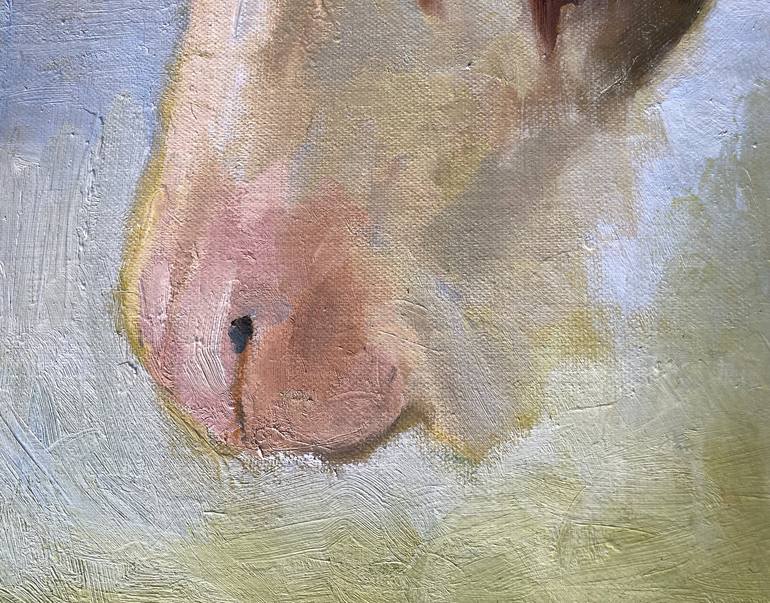 Original Horse Painting by DIANA HAND