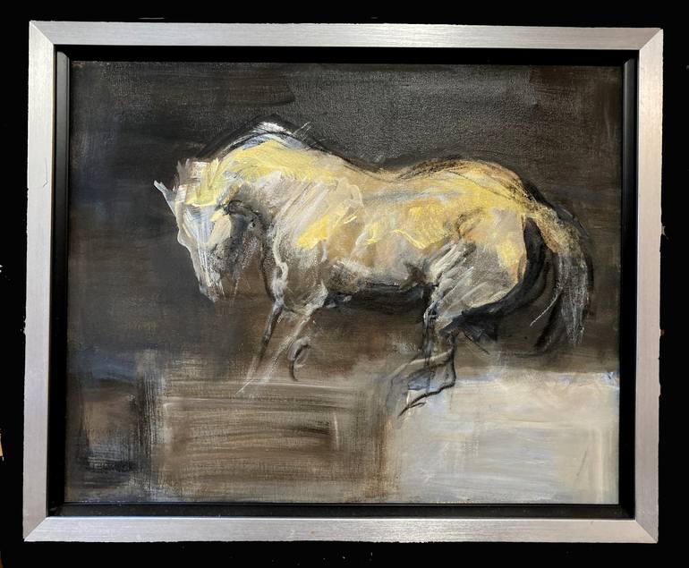 Original Contemporary Horse Painting by DIANA HAND