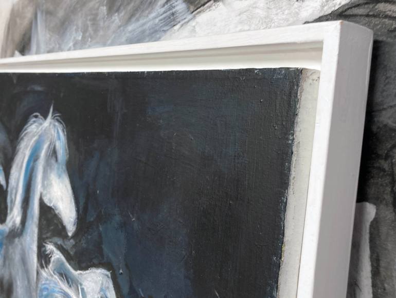 Original Contemporary Animal Mixed Media by Diana Hand