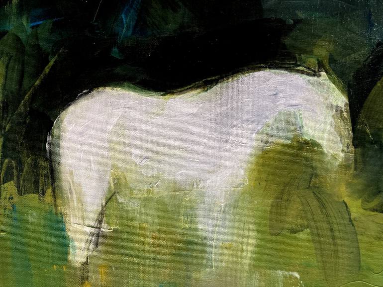 Original Contemporary Horse Painting by DIANA HAND