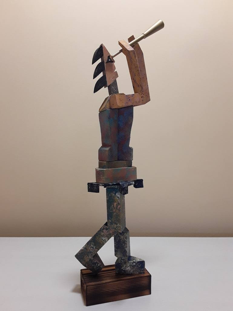 Original Culture Sculpture by José Manuel Solares