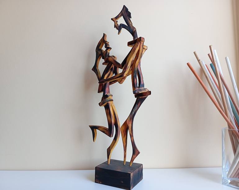 Original Abstract Culture Sculpture by José Manuel Solares