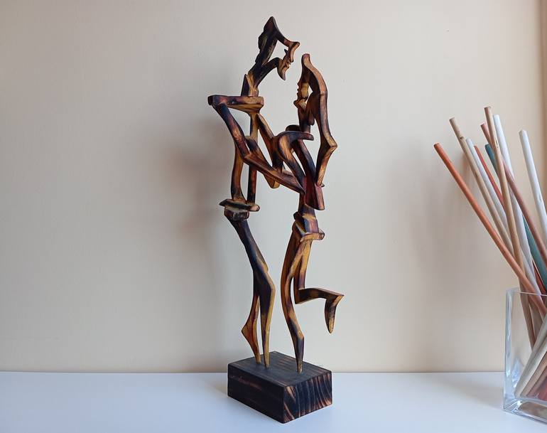 Original Abstract Culture Sculpture by José Manuel Solares