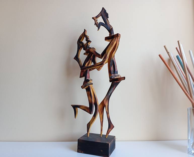 Original Abstract Culture Sculpture by José Manuel Solares