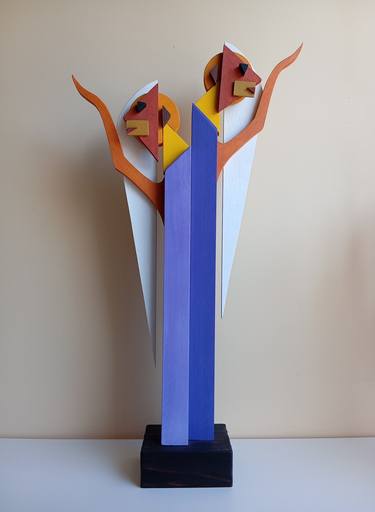 Original Minimalism Religious Sculpture by José Manuel Solares