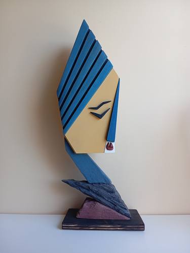 Original Bauhaus Women Sculpture by José Manuel Solares