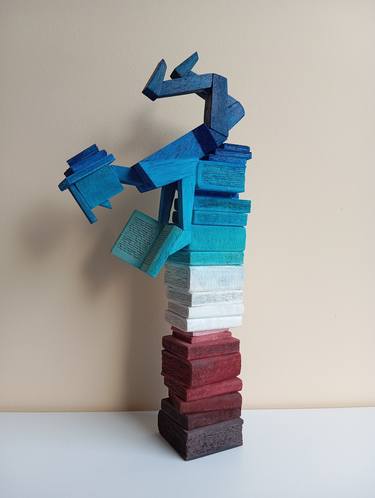 Original Abstract Home Sculpture by José Manuel Solares