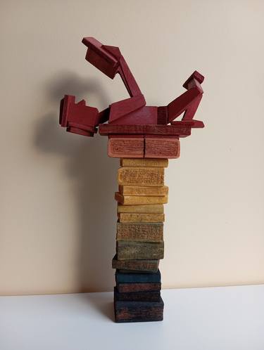 Original Abstract Expressionism Home Sculpture by José Manuel Solares