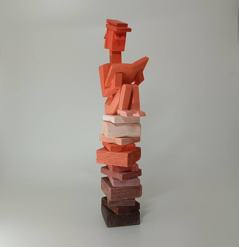 Original Abstract Expressionism Home Sculpture by José Manuel Solares
