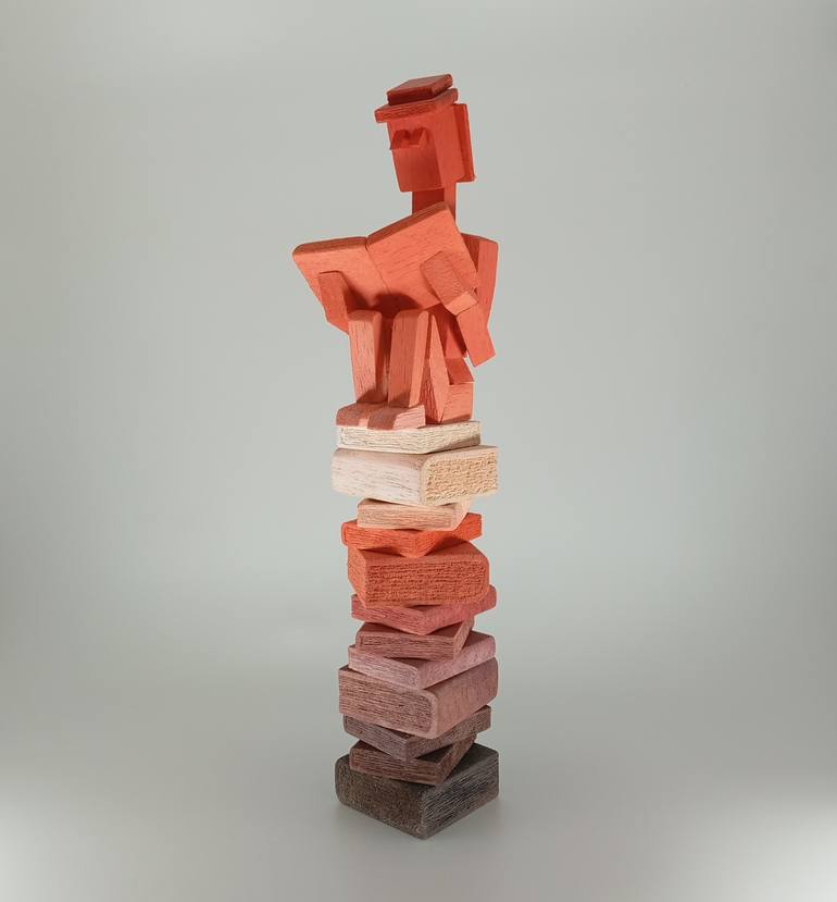 Original Abstract Expressionism Home Sculpture by José Manuel Solares