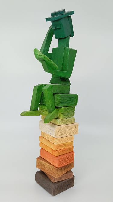 Original Abstract Expressionism Home Sculpture by José Manuel Solares