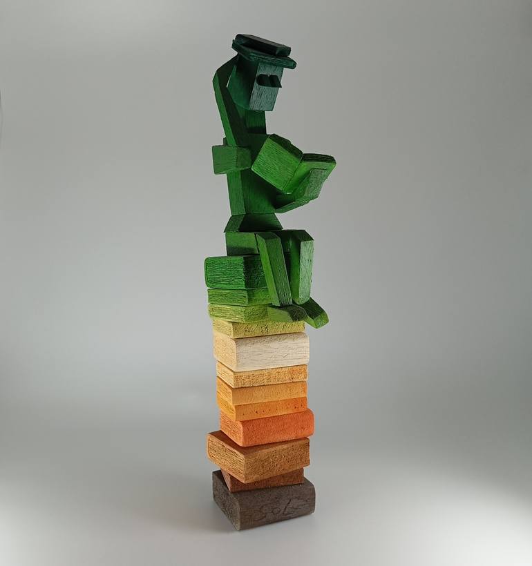 Original Abstract Expressionism Home Sculpture by José Manuel Solares