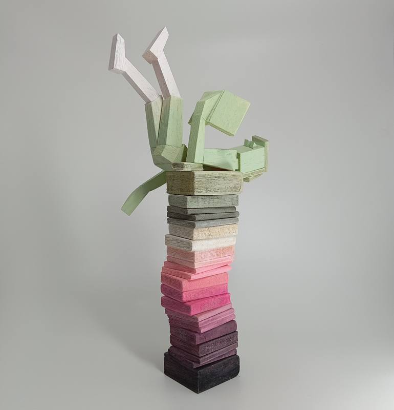 Original Cubism Home Sculpture by José Manuel Solares