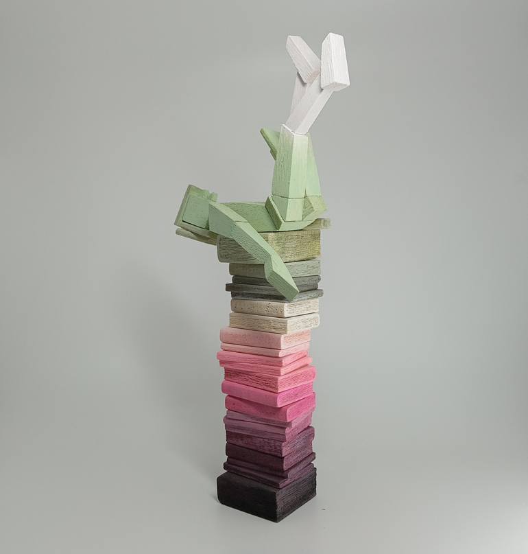 Original Cubism Home Sculpture by José Manuel Solares