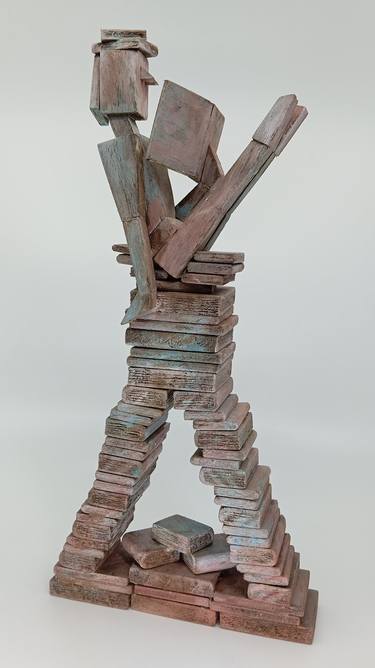 Original Baroque Home Sculpture by José Manuel Solares