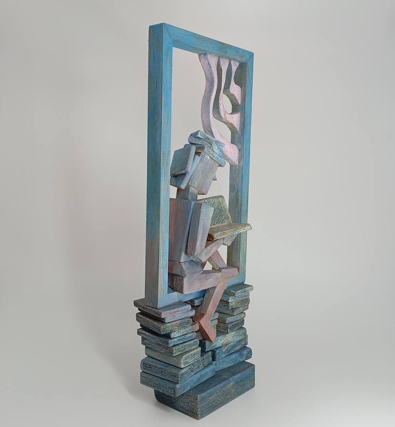 Original Art Deco Home Sculpture by José Manuel Solares
