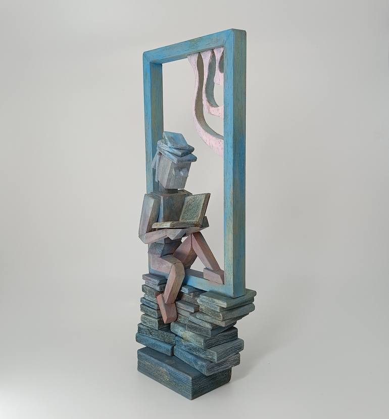 Original Art Deco Home Sculpture by José Manuel Solares