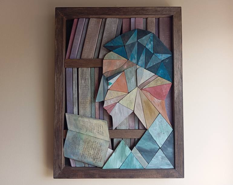 Original Modernism Men Sculpture by José Manuel Solares