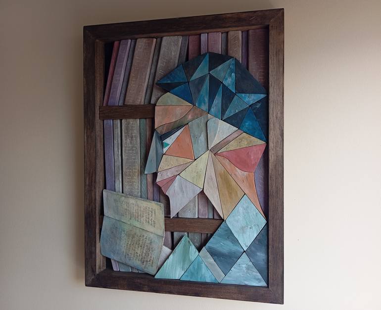 Original Modernism Men Sculpture by José Manuel Solares