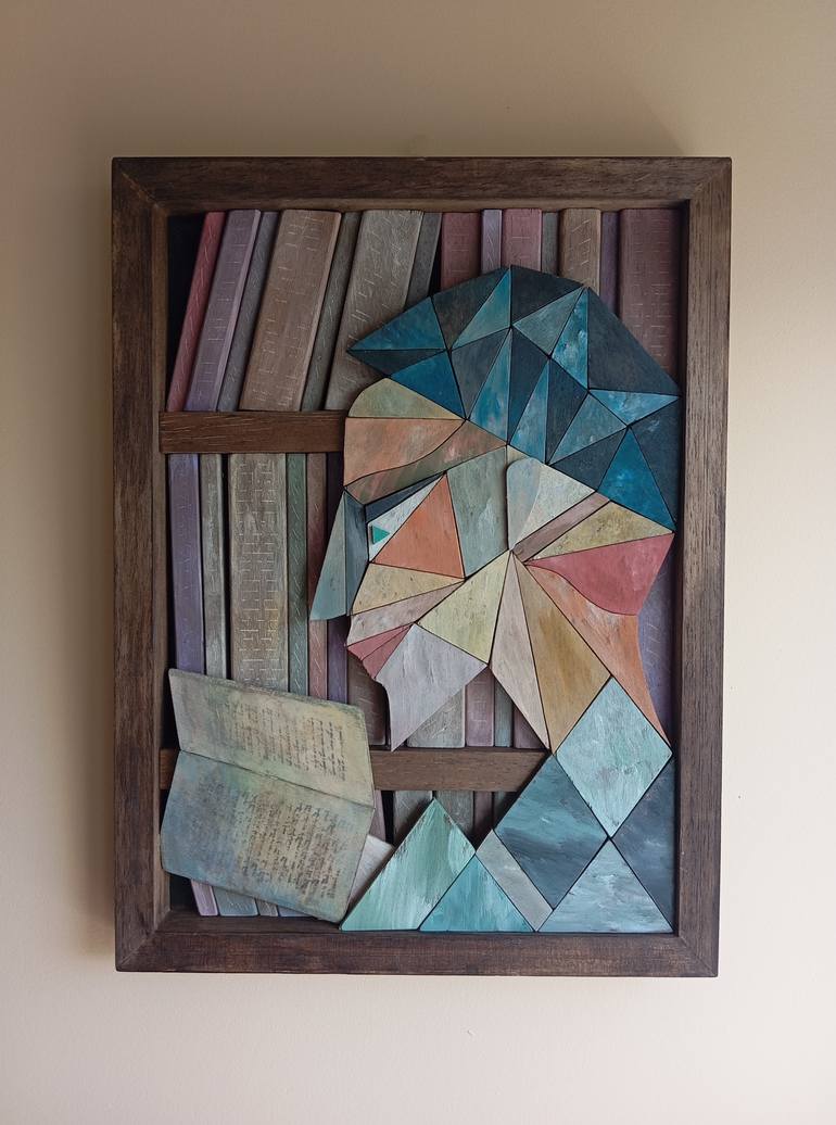 Original Modernism Men Sculpture by José Manuel Solares