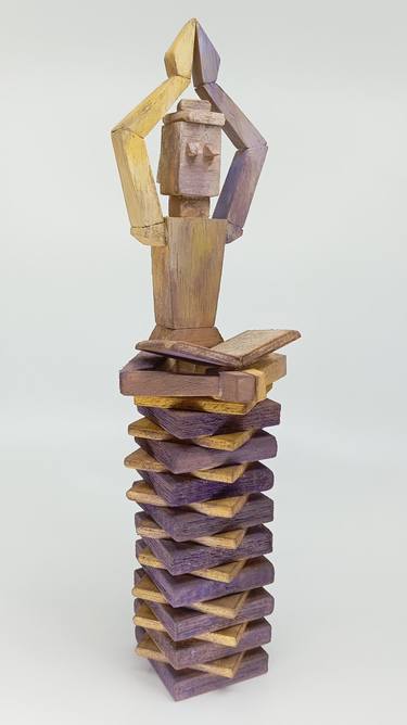 Original Cubism Home Sculpture by José Manuel Solares