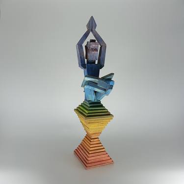 Original Cubism Home Sculpture by José Manuel Solares