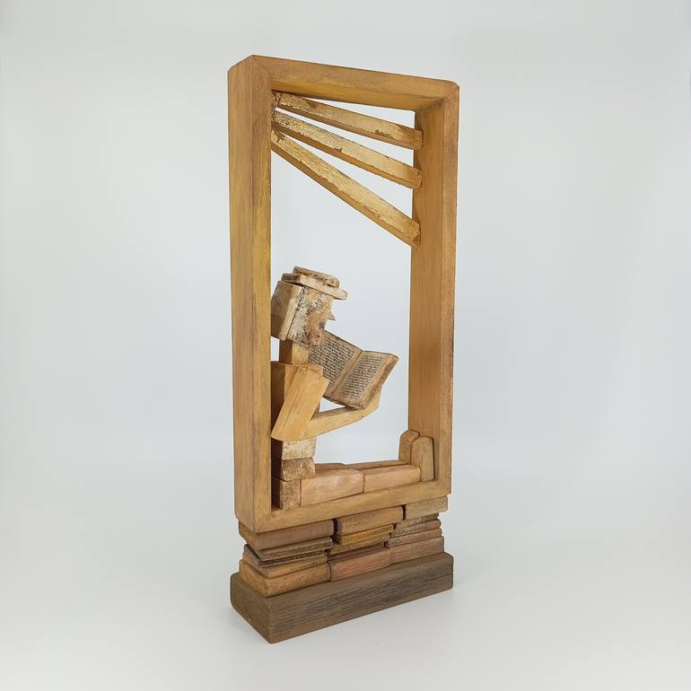 Original Art Deco Home Sculpture by José Manuel Solares