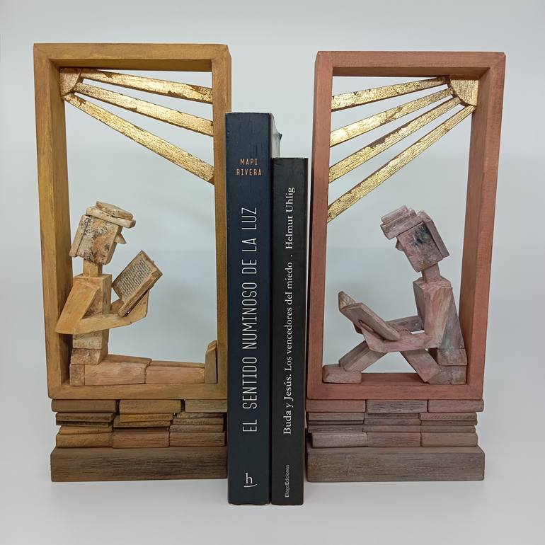 Original Art Deco Home Sculpture by José Manuel Solares