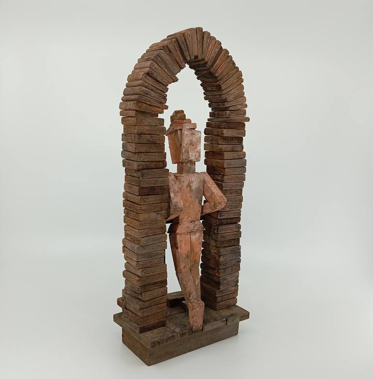 Original Baroque Home Sculpture by José Manuel Solares
