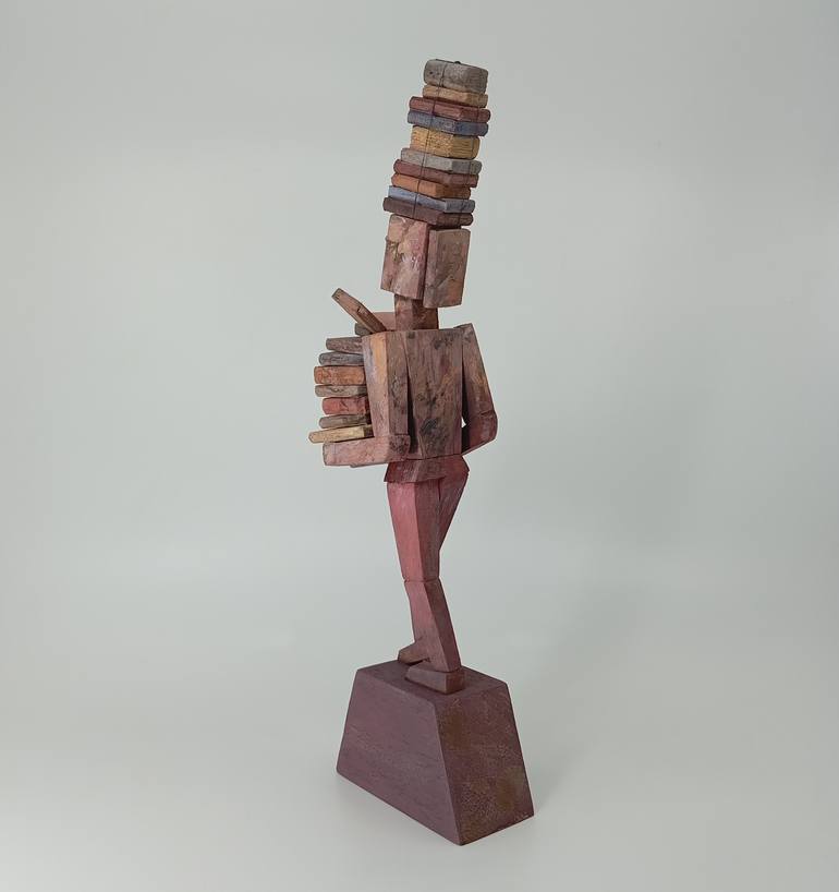 Original Art Deco Home Sculpture by José Manuel Solares