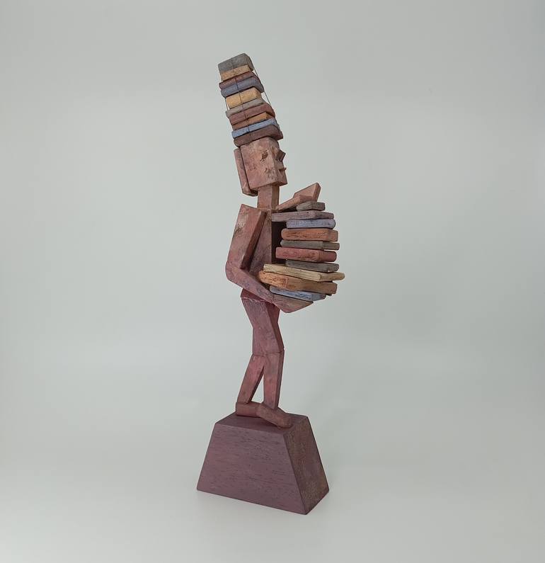 Original Art Deco Home Sculpture by José Manuel Solares