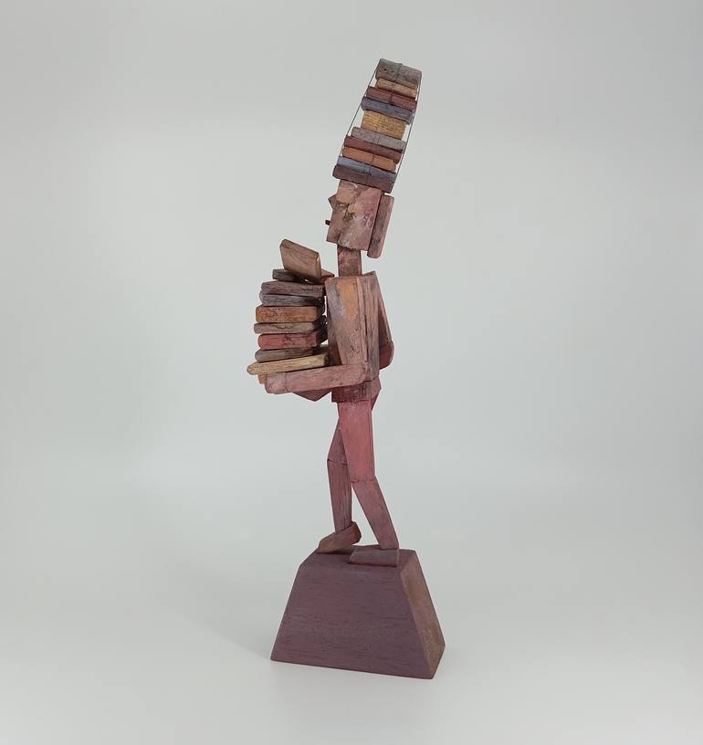 Original Art Deco Home Sculpture by José Manuel Solares