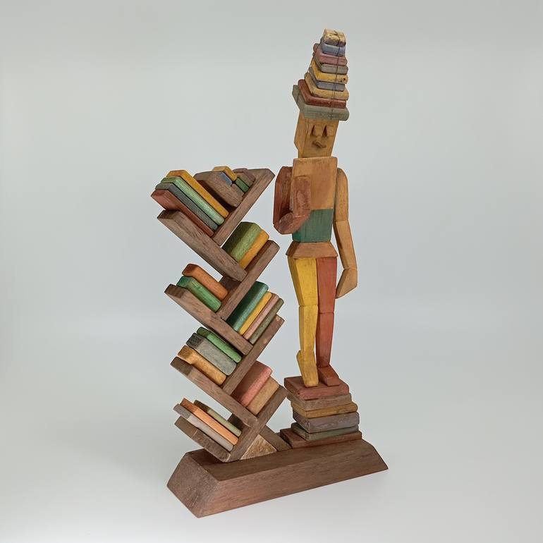 Original Surrealism Performing Arts Sculpture by José Manuel Solares